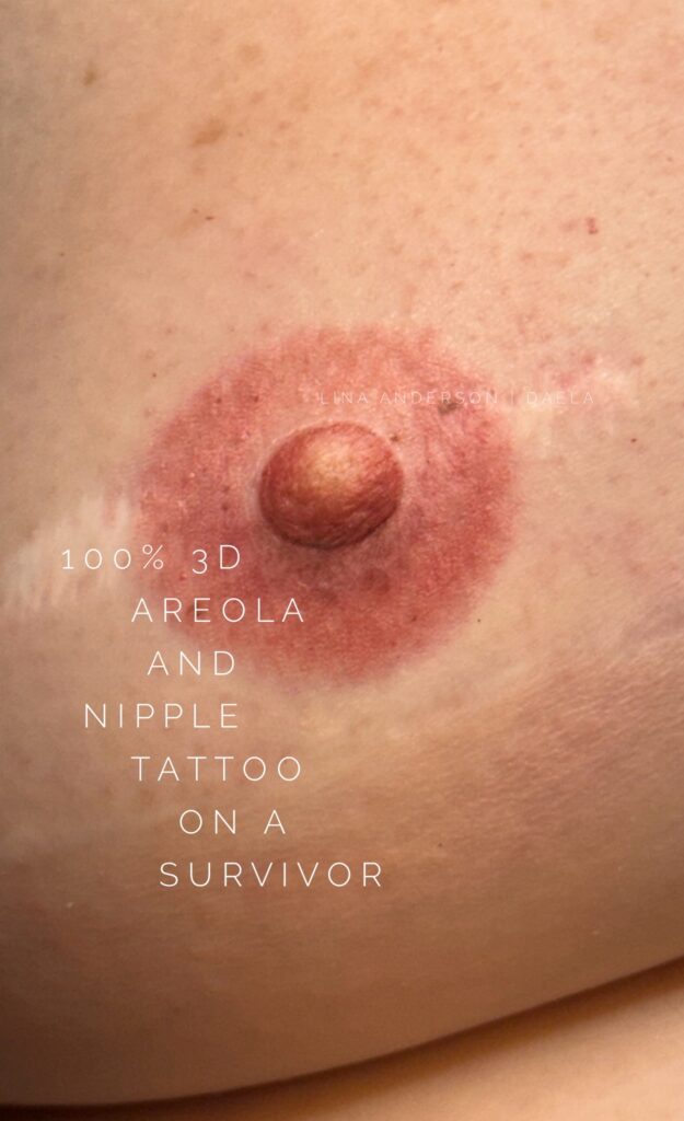 areola restoration tattoo training daela academy