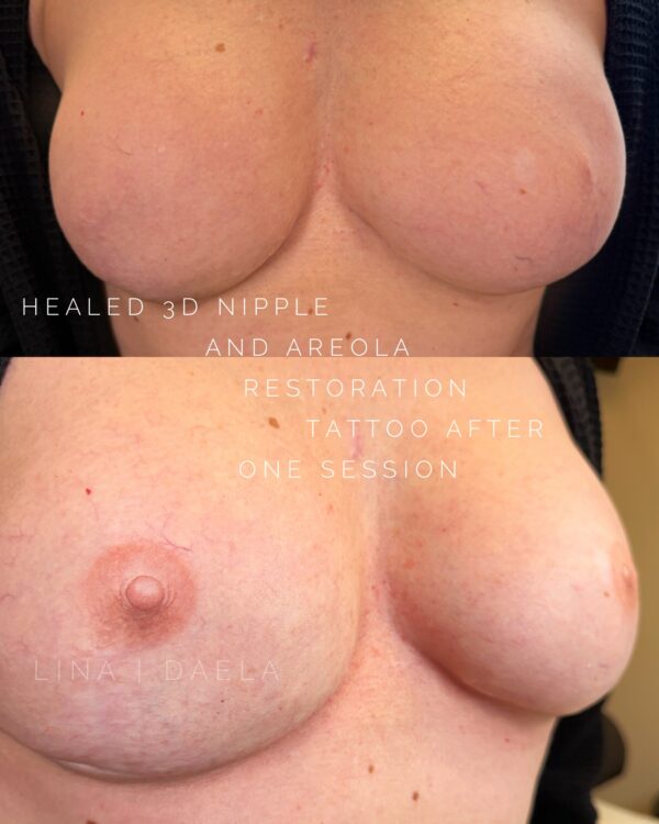 areola restoration tattoo training daela academy