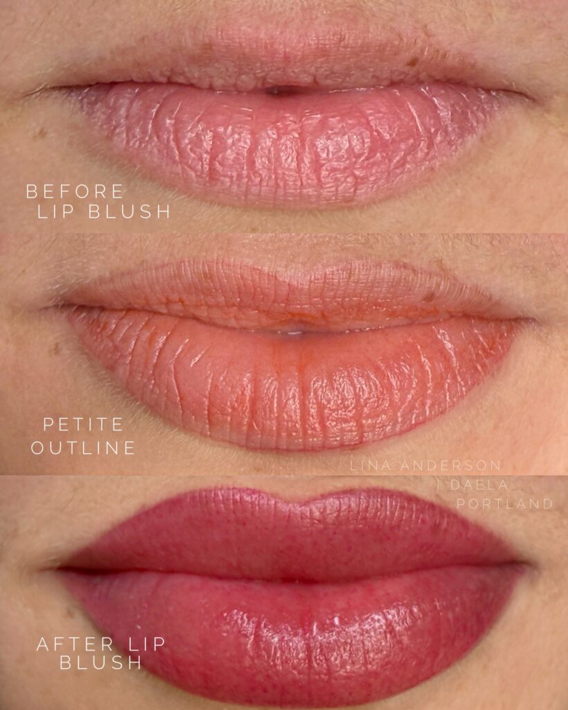 lip blush training lina anderson