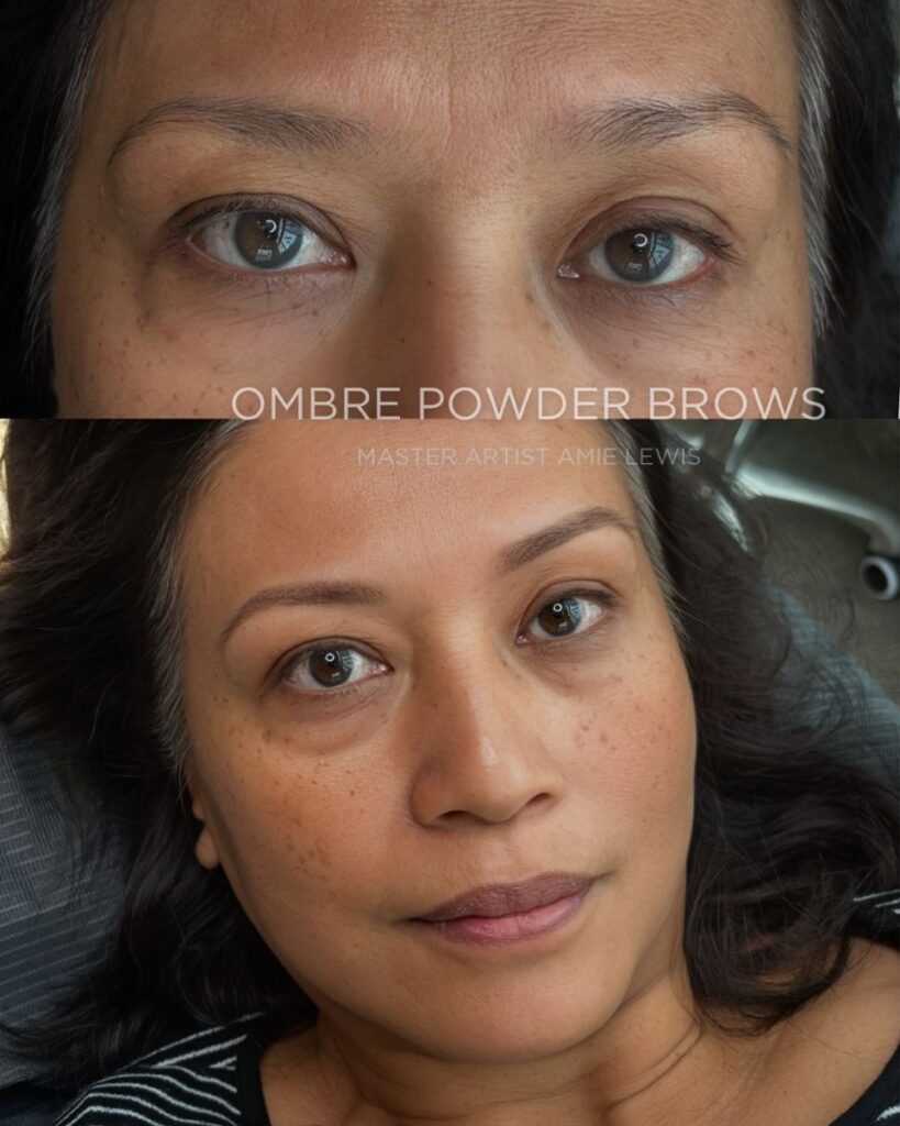 ombre powder brow online class