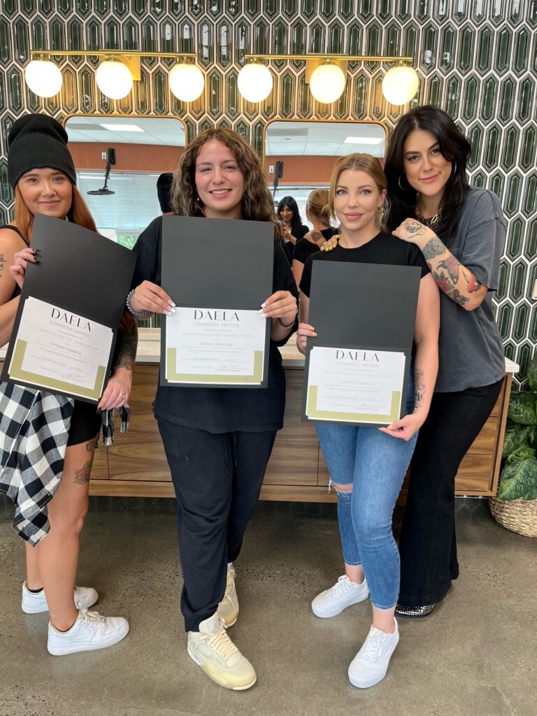 Microblading Training at DAELA Academy